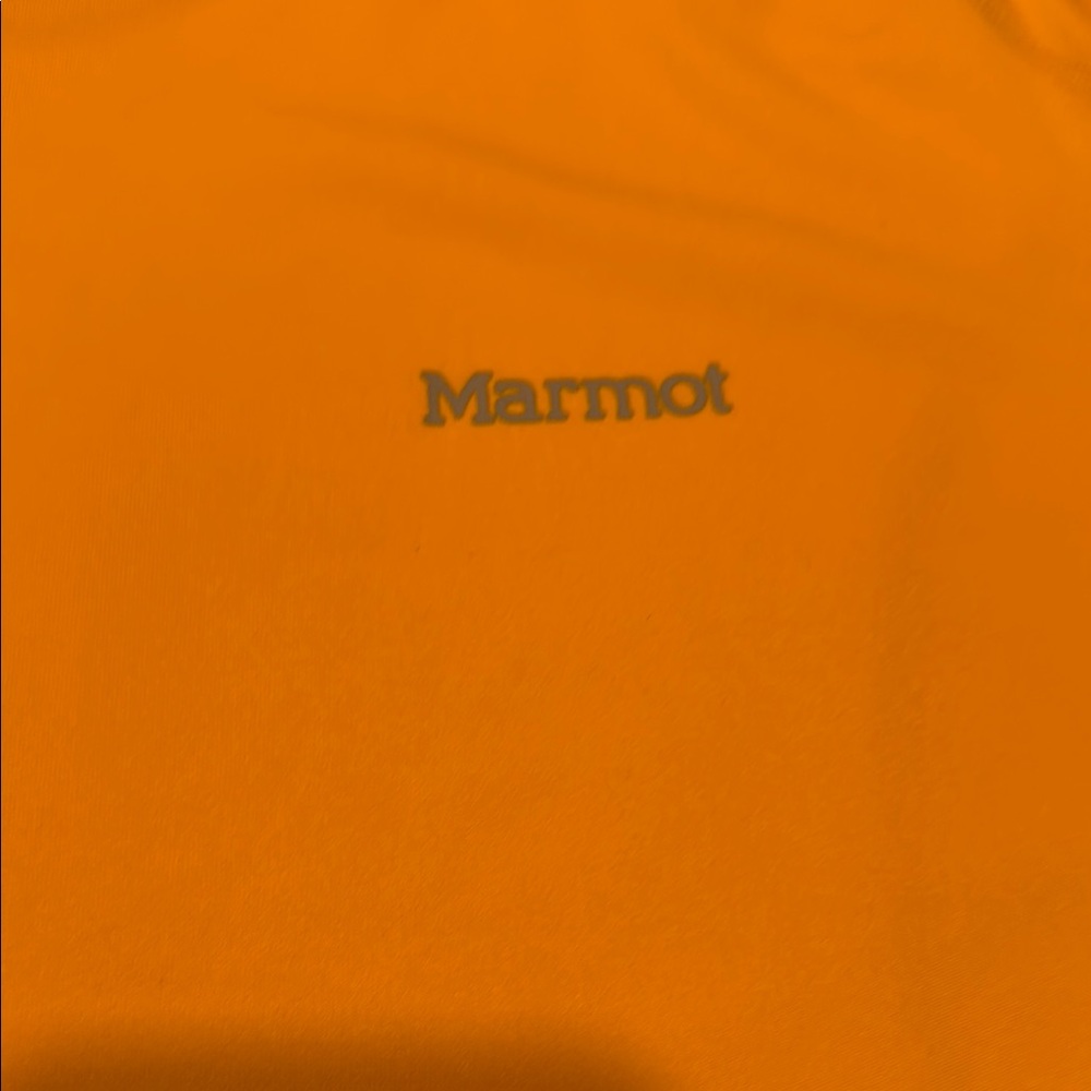 Marmot Men's Yellow Shirt - Picture 4 of 9